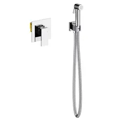 Смеситель встроенный с гигиеническим душем Timo Selene 2089/00SM