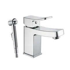 Смеситель для умывальника / с гигиенической лейкой WasserKRAFT Aller 1060 1068