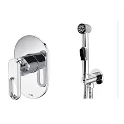 Встраиваемый комплект  WasserKRAFTдля биде со шлангом 120 см