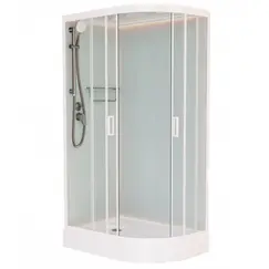 Душевая кабина Frank F411 White  L/R низкий поддон