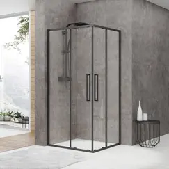 Душевой угол Black & White S872