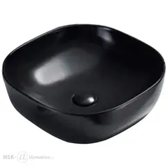 Раковина для ванной накладная квадратная CeramaLux 78107МВ