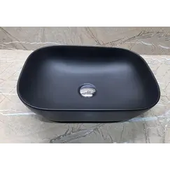 Раковина для ванной накладная прямоугольная CeramaLux 78105MB