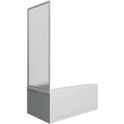 Боковая стенка 70*145 для шторки к ванны BAS Атланта стекло грейп