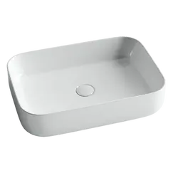 Умывальник чаша накладная прямоугольная Ceramica Nova Element CN5004