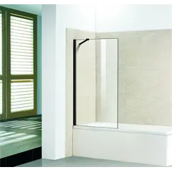 Шторка неподвижная для ванны Good Door SCREEN BS-C-B высота 140