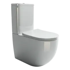 Напольный пристенный унитаз Ceramica Nova Mia CN1801