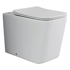 Напольный приставной унитаз Ceramica Nova Cubic CN1809