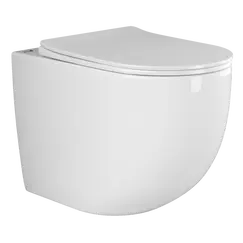 Напольный приставной унитаз Ceramica Nova Mia Rimless CN1810