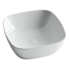 Умывальник чаша накладная квадратная Ceramica Nova Element