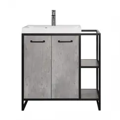 Тумба напольная с раковиной Style Line Лофт 60/80 L/R