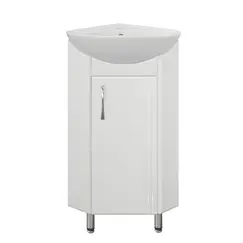 Тумба напольная угловая с раковиной Style Line Эко Стандарт Веер