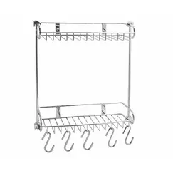 Полка металлическая двойная WasserKRAFT  K-1422