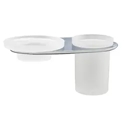 Держатель стакана и мыльницы WasserKRAFT Kammel  K-8326