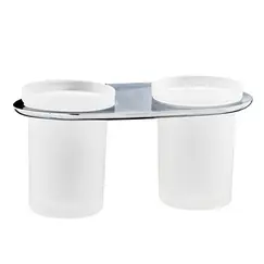 Подстаканник двойной WasserKRAFT Kammel K-8328D