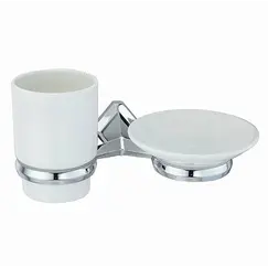 Держатель стакана и мыльницы WasserKRAFT Aller К-1100 K-1126C