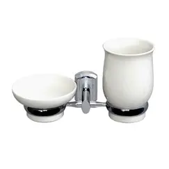 Держатель стакана и мыльницы WasserKRAFT  K-24126
