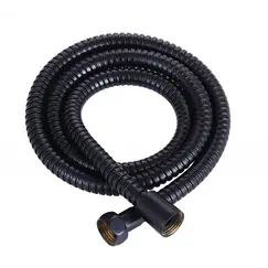 Гибкий шланг металлизированный чёрный матовый Cezares CZR-FMM