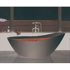 Ванна акриловая Esbano London (белая), 180x80x75 см