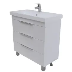 Тумба напольная без  раковины 1Marka Gaula 3 ящика