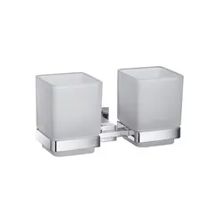 Стакан для зубных щеток двойной Timo Selene 10034