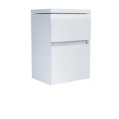 Тумба подвесная с раковиной  1Marka  Bumble 1 ящик