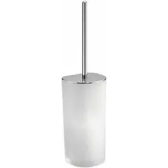 Gedy G-Kent  напольный стеклянный ёрш   хром