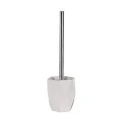 Gedy G-Dalia  напольный керамический ерш   хром - белая керамика