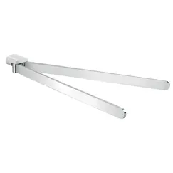 Gedy G-Azzorre  полотенцедержатель двойной поворотный   хром