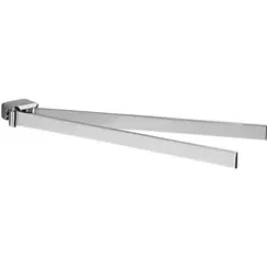 Gedy G-Lounge  полотенцедержатель двойной поворотный   хром