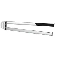 Gedy G-Stelvio  полотенцедержатель двойной поворотный   хром