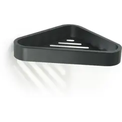 Gedy Outline  решётка угловая 1-уровневая   черный матовый