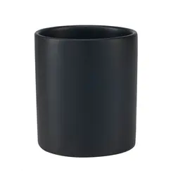 Stil Haus Buket  наcтольный керамический стакан  черная матовая керамика