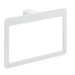 Gedy Pirenei  полотенцедержатель кольцо   белый матовый