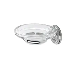 Stil Haus Regal  настенная стеклянная мыльница   хром