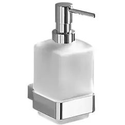 Gedy G-Lounge  настенный стеклянный дозатор   хром