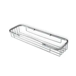 Stil Haus  решётка в ванную 1-уровневая прямоугольная  длина 40 см   хром