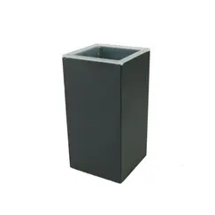 Stil Haus Urania  настольный металлический стакан   черный матовый