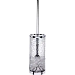 Surya Crystal  напольный ерш без крышки   золото - эффект битого стекла