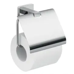 Gedy G-Atena  бумагодержатель с крышкой   хром