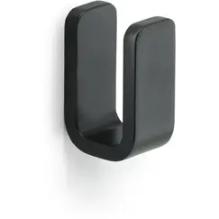 Gedy Outline  крючок одинарный   черный матовый