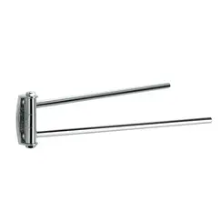 Stil Haus Hashi  полотенцедержатель двойной поворотный   матовое золото