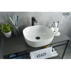 Накладная раковина для ванной Gid D1301