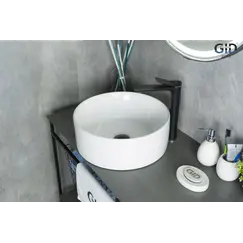 Накладная белая раковина для ванной Gid N9011