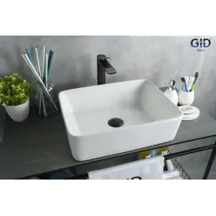 Накладная белая раковина для ванной Gid N9103