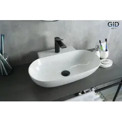 Накладная белая раковина для ванной Gid N9234