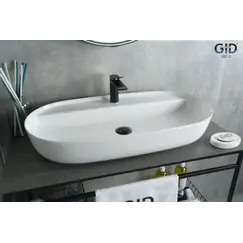 Накладная белая раковина для ванной Gid N9347