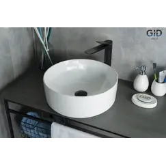 Накладная белая раковина для ванной Gid N9425