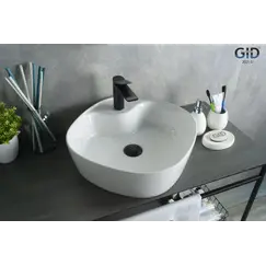 Накладная белая раковина для ванной Gid N9442