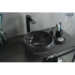 Накладная раковина для ванной под камень Gid Mnc480